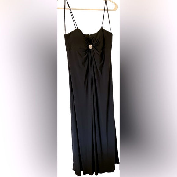 XSCAPE  by Joanna Chen Long Black Evening Dress - Picture 1 of 5